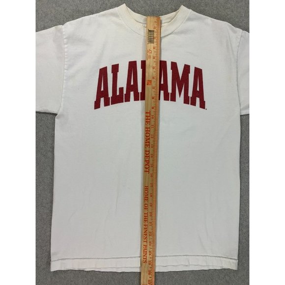 Alabama Crimson Tide BamaStuff Short Sleeve Tee Shirt (Men's Medium) White - Picture 7 of 11